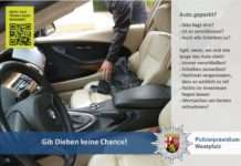 Die Sache mit den Wertgegenständen in unverschlossenen Fahrzeugen…