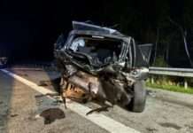 Verkehrsunfall mit lebensgefährlich verletzter Person