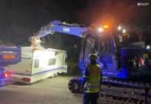Verkehrsunfall mit Wohnwagen – Sachschaden von ca. 18.000 Euro