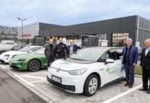 Seit Oktober Schnellladepark auf dem Gelände des neuen Porsche Zentrums