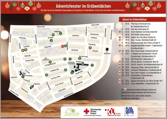 Adventsvenster Grübentälchen