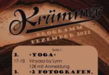 Programm Dezember – KRÜMMER