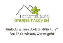 Einladung zum „Letzte Hilfe Kurs“ – Am Ende wissen, wie es geht!