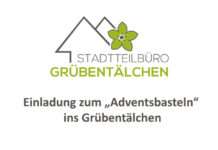 Einladung zum „Adventsbasteln“ ins Grübentälchen