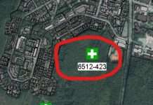 Feuerwehr übt Einsatz mit Motorsägen im Wald