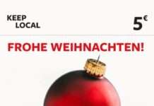 Stadtgutschein ist das perfekte Weihnachtsgeschenk
