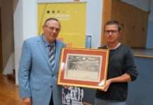 Christian-Löffler-Urkunde für Verdienste um die pfälzische Sportgeschichte