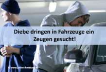 Diebe dringen in Fahrzeuge ein – Zeugen gesucht!