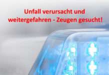 Unfall verursacht und weitergefahren – Zeugen gesucht!