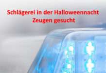 Schlägerei in der Halloweennacht – Zeugen gesucht