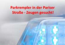 Parkrempler in der Pariser Straße – Zeugen gesucht!