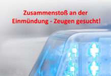 Zusammenstoß an der Einmündung – Zeugen gesucht!