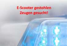 E-Scooter gestohlen – Zeugen gesucht!