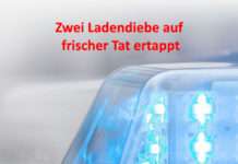 Zwei Ladendiebe auf frischer Tat ertappt