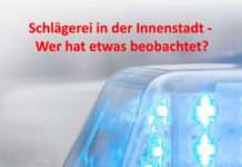 Schlägerei in der Innenstadt – Wer hat etwas beobachtet?