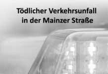 Tödlicher Verkehrsunfall in der Mainzer Straße