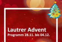 Programm Lautrer Advent – 28. November bis 04. Dezember