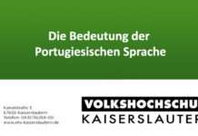 Die Bedeutung der Portugiesischen Sprache