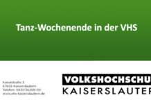 Tanz-Wochenende in der VHS