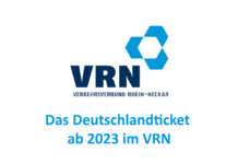 Das Deutschlandticket ab 2023 im VRN