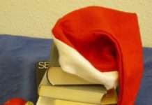 Weihnachtliches mit Punsch und Literatur – Bücherbasar und Lesung in der Pfalzbibliothek