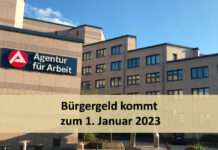 Bürgergeld kommt zum 1. Januar 2023 – Höherer Regelsatz wird automatisch ausgezahlt