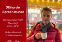 Glühwein-Sprechstunde mit Matthias Mieves, Bundestagsabgeordneter