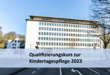 Qualifizierungskurs zur Kindertagespflege 2023