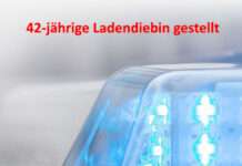 42-jährige Ladendiebin gestellt