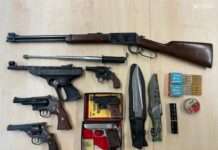 Durchsuchungen wegen Verstößen gegen das Waffenrecht