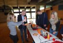 Waffeln backen für den guten Zweck