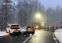 Gefährliches Überholmanöver endet mit Unfall