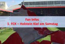 Fan-Infos zum Heimspiel gegen Holstein Kiel