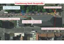 Neue Stadtmitte: Änderung der Verkehrsführung ab nächster Woche