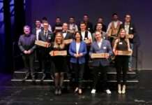 Meisterfeier in der Jugendstilfesthalle Landau