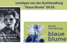 Lesetipps von der Buchhandlung „blaue Blume“ 09.03.