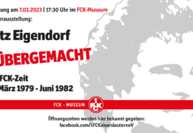 Lutz Eigendorf-Sonderausstellung „Rübergemacht“ ab dem 7. März im FCK-Museum
