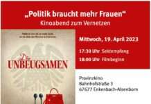 Filmabend: „Politik braucht mehr Frauen“