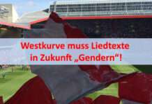 Westkurve muss Liedtexte in Zukunft „Gendern“!