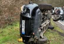 Aufs Handy geschaut – Unfall gebaut