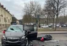 Verkehrsunfall mit schwerverletztem Motorradfahrer