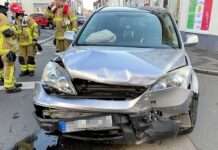 Vorfahrt missachtet – zwei Verletzte