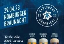 Karlsberg Braunacht kommt auch nach Saarlouis, Kaiserslautern, Merzig und St. Wendel