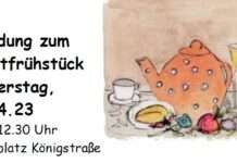 Einladung zum Marktfrühstück am Donnerstag, 20.04.23
