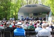 Auftakt nach Maß im Volkspark – Beate Kimmel und Musikverein Schneckenhausen läuten Konzertsaison ein