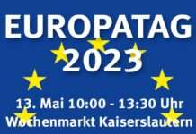 Europa präsentiert sich bürgernah – Aktion auf dem Wochenmarkt am 13. Mai