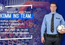 Straßensperrungen wegen Firmenlauf – Polizei mit eigener Mannschaft am Start