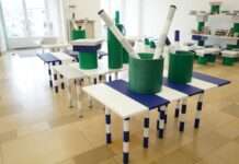 Neue Möbelserie im Foyer