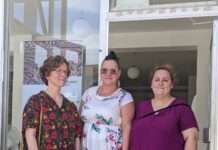 DIE LINKE vor Ort: Besuch im Stadtteilbüro Slevfisch