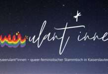 Zusätzlicher queer-feministischer Stammtisch initiiert